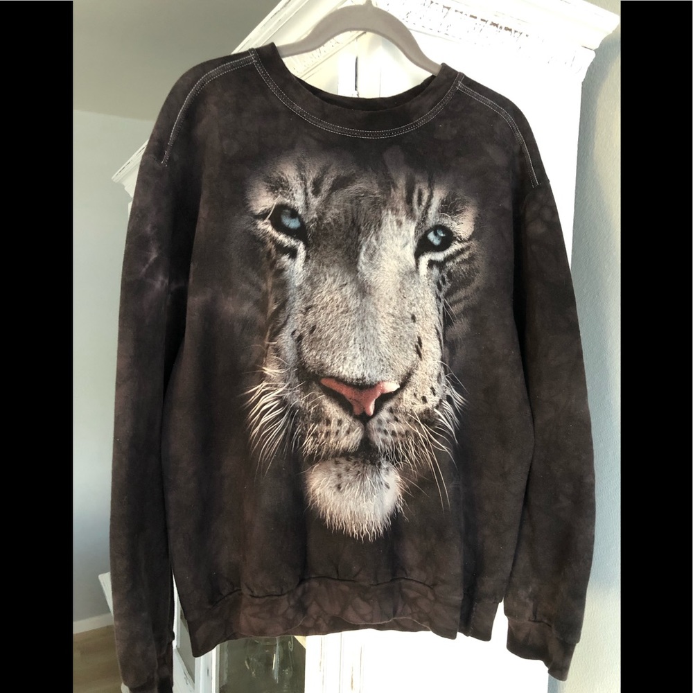 The mountain Mens Size Med Crew Neck Sweater